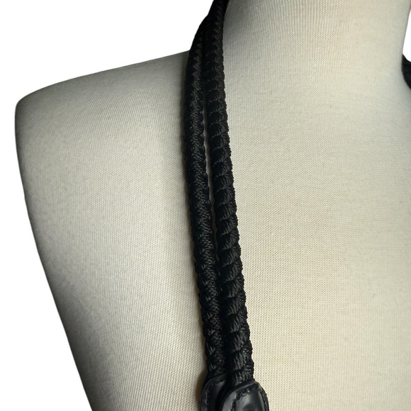 The Sak Black and White Crochet Collection Hobo Handbag - Picture 3 of 13